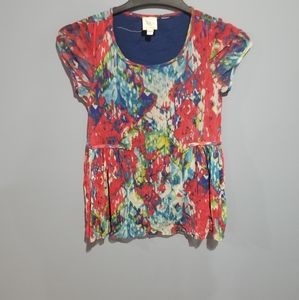 Anthropology colored top